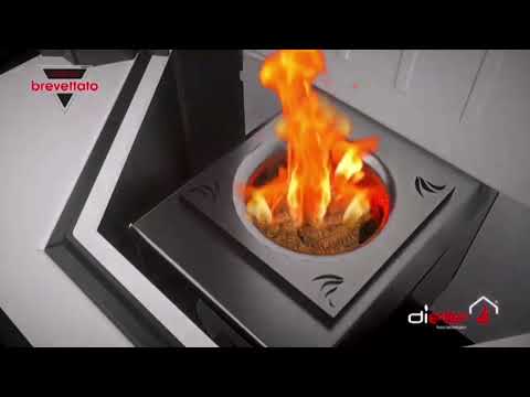 Ghibli Hybrid Idro für Pellet und Stückholz