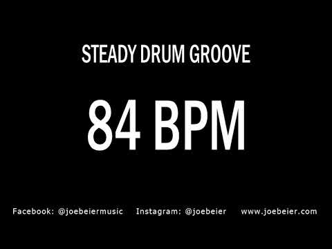 84 BPM - Drum Beat - Backing Track - Practice Tool