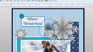 How to superimpose and image into a kaleidoscope snowflake using Craft Artist Platinum
