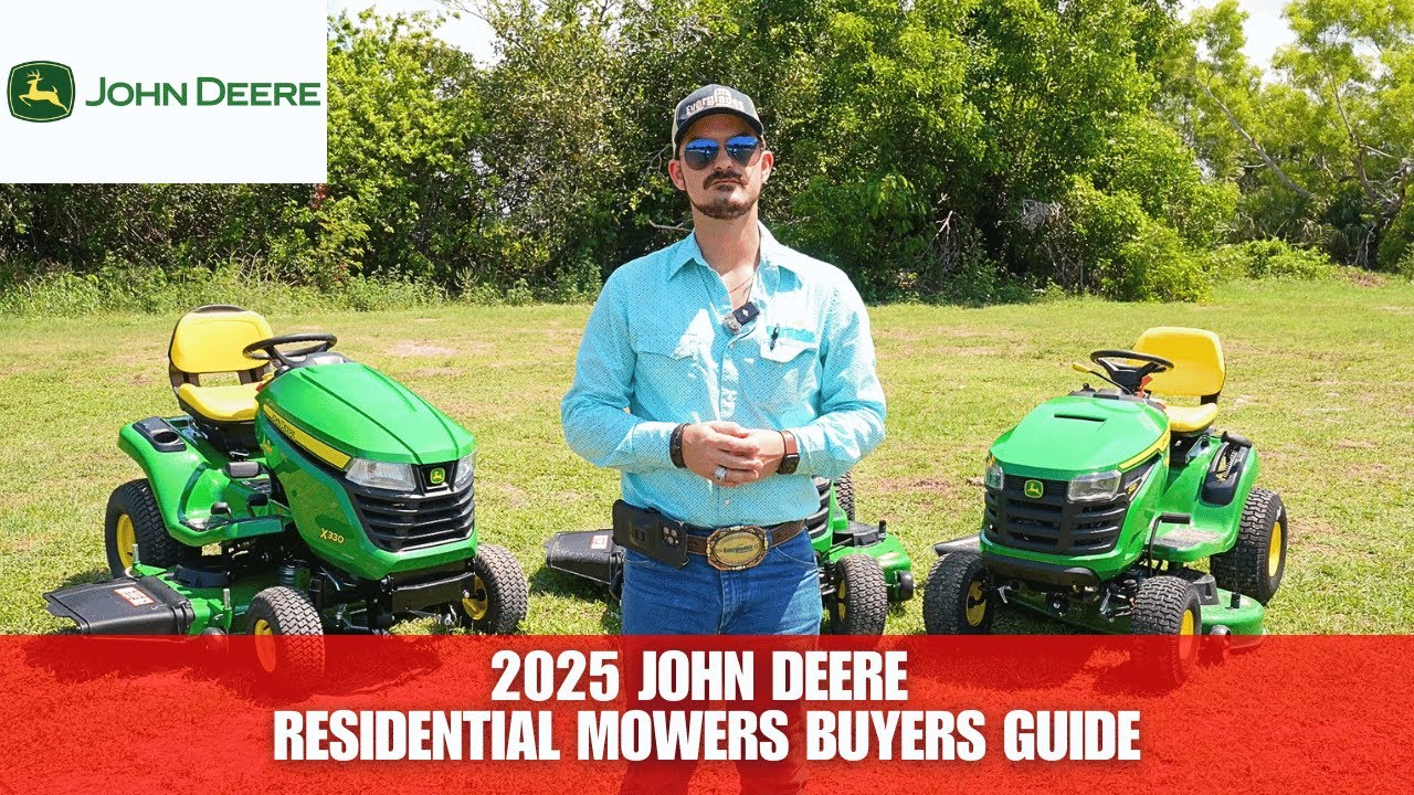 John Deere Lawn Mower Buyer’s Guide | S100 vs S200 vs X300 (Full Comparison)