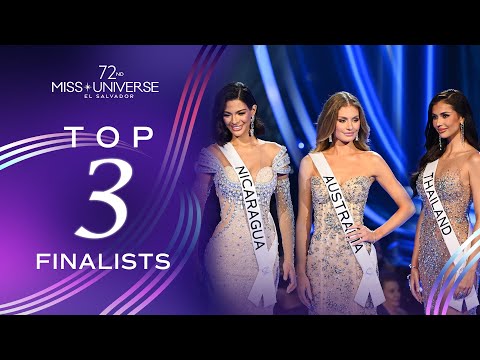 72nd MISS UNIVERSE - Top 3 | Miss Universe