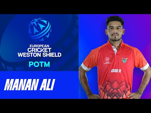 POTM Match 14: M.Ali - ASIA vs EUR | Highlights | Weston Shield, 2025 | 21 Feb 2025 | WS25.014