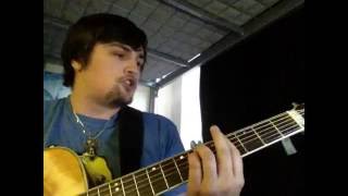 Video thumbnail of "Genesis - Jesus He Knows Me - Zak Robinson - Acoustic Cover."