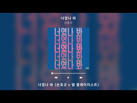 [Lyric Video] 손효규 (Son Hyo Kyou) - 너였나 봐 (It's You)
