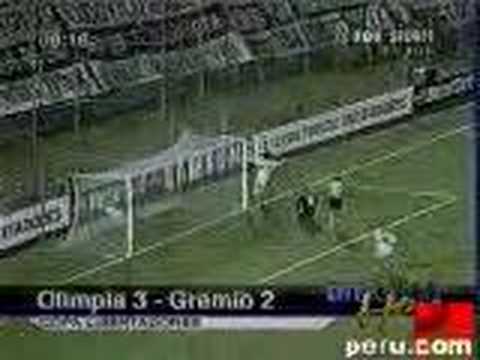 Olimpia 3er gol,semifinal Copa Libertadores 2002