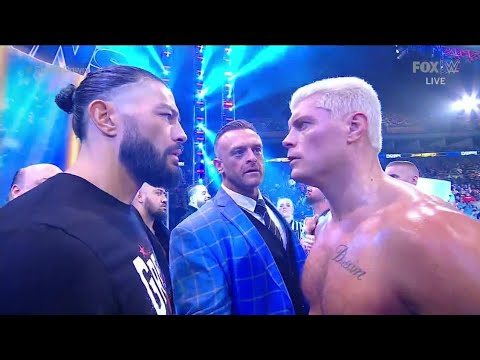 Roman Reigns Confronts Cody Rhodes – WWE Smackdown 10/13/23