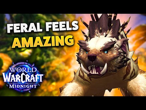 Feral Druid feels AMAZING in Midnight