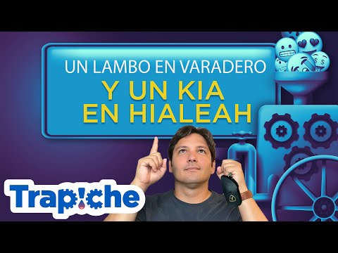Un Lambo en Varadero y un KIA en Hialeah