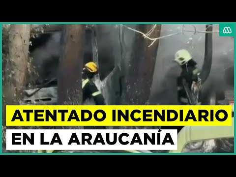 Tres camiones incendiados: Atentado incendiario en Nueva Imperial
