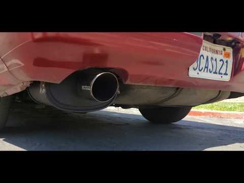 NISSAN 240SX MEGAN RACING MUFFLER INSTALLED!
