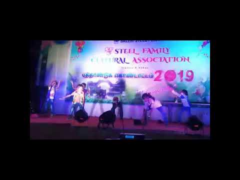 wowwwww ' cuties super dance  SALEM STEEL PLANT NEW YEAR CELEBRATION TO   2019