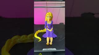 Incredible Multi-Color Rapunzel Print! | 8 Colors on En