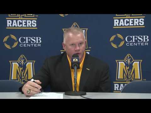 Rob Cross Post Game Press Conference UNCG @ Murray State 2016