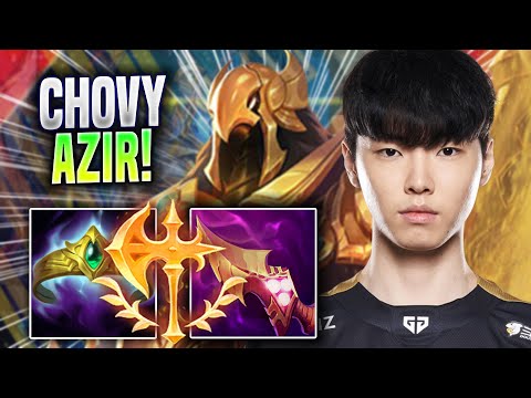 CHOVY IS READY TO PLAY AZIR! - GEN Chovy Plays Azir MID vs Viego! | Season 2022