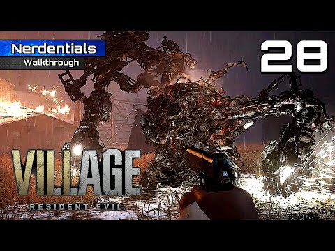 RESIDENT EVIL 8 VILLAGE Walkthrough Gameplay | Part 28 | HEISENBERG'S FINAL FORM BOSS (FULL GAME)