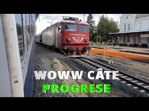 PĂULIȘ RADNA - Straight ahead and without stopping on the M200 Highway with the CFR train - VALTE...