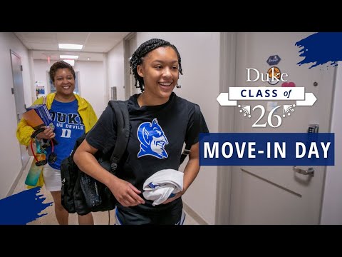 Duke Class of 2026 Move-In Day