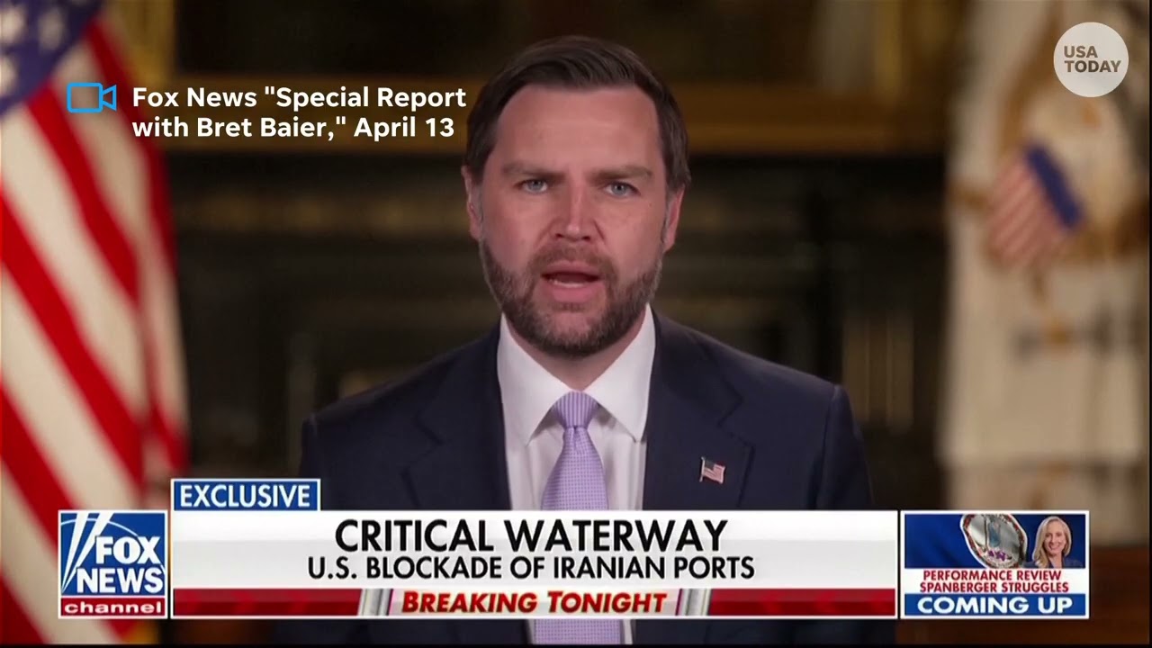 Vance accuses Iran of 'economic terrorism' in Fox News interview