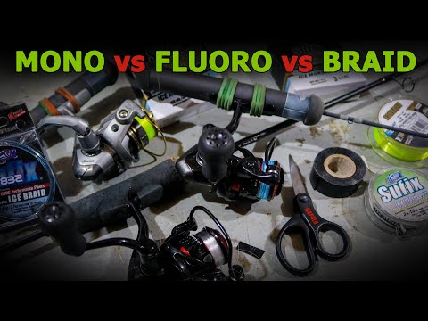 How to choose the best ice-fishing line for panfish