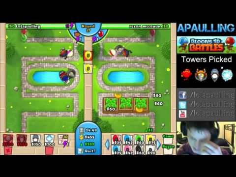 [Bloons TD Battles] Crazy Game vs Farms