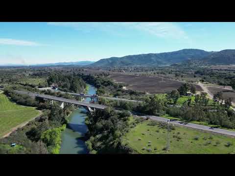 Puente rio claro maule. 