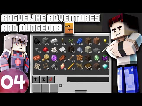 Thomas67si -  No MORE STORAGE PROBLEMS!  / Minecraft: Roguelike Adventures and Dungeons 2 ⚔️ #04