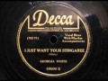 I JUST WANT YOUR STINGAREE by Georgia White R&B