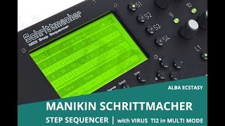 Manikin SCHRITTMACHER Sequencer demo track