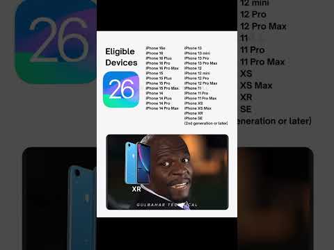 iOS 26 Compatible iPhones Revealed 🚀 | Upgrading to iOS 26? Check Your iPhone’s List 📝