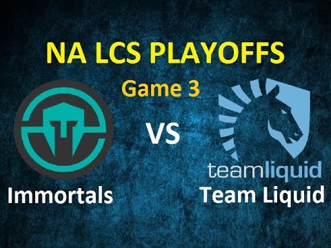 Immortals vs Liquid Highlights Game 3 Spring Split Finals 3rd Place Playoffs 2016 NA LCS IMT vs TL