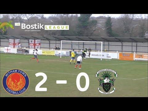 Witham Town F.C 2 - 0 Haringey Borough F.C [Away Highlights]