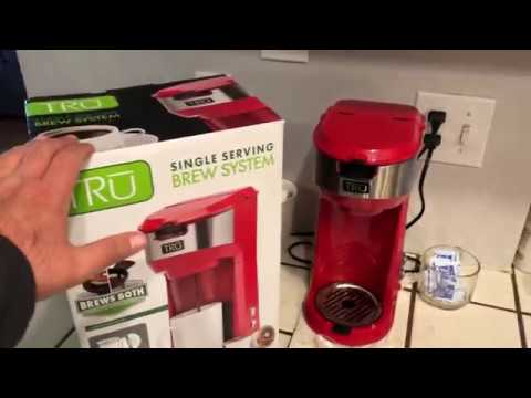 YouTube video about: How to use tru coffee maker?