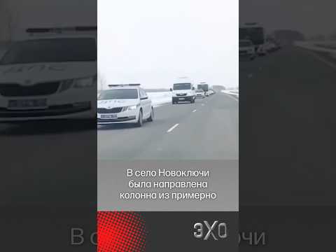 В село, где фермеры протестуют против изъятия скота, направили колонну полицейских