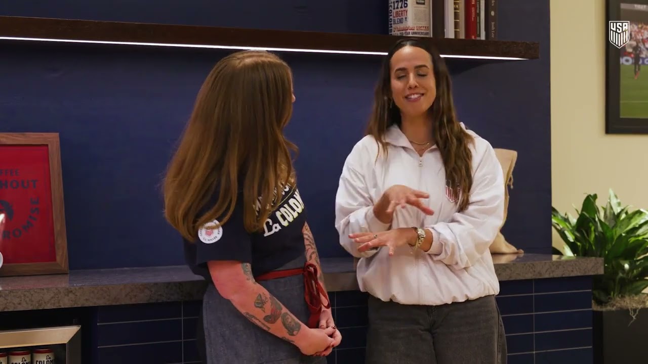 Meet the official team barista for the USMNT | Stars & Stripes House, presented by La Colombe