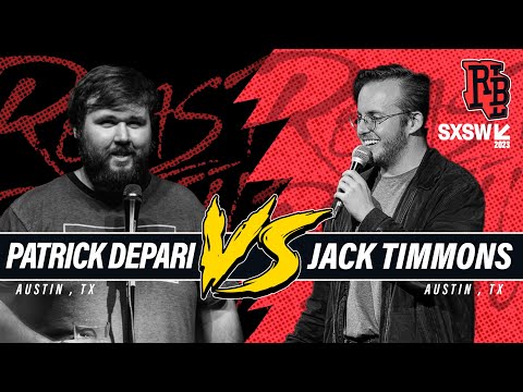 Roast Battle Austin | Patrick Depari vs Jack Timmons SXSW 2023 *live sound warning