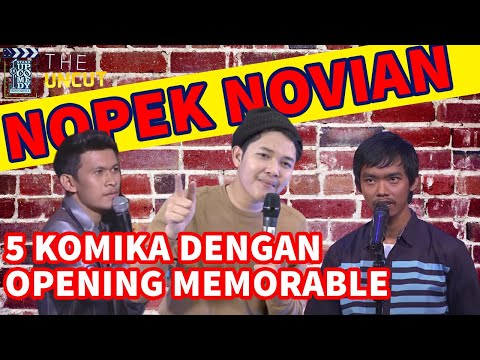 TOP 5 Nopek Novian: 5 Komika dengan Opening yang Sangat Memorable!!!