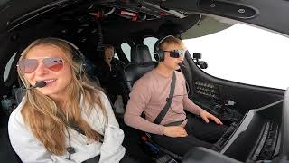 Private Jet to One of the Busiest Airports in the Country!