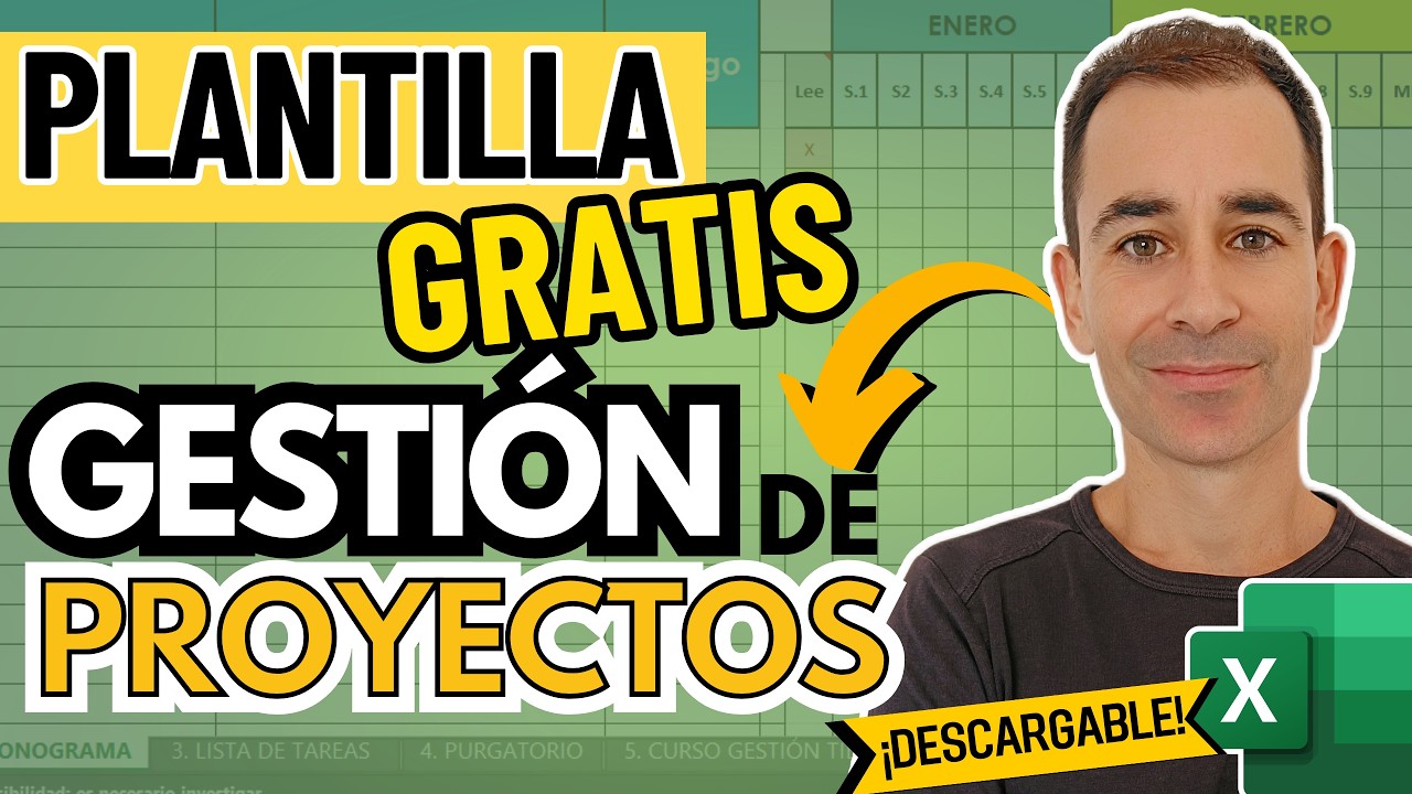 💻 FREE EXCEL 2025 TEMPLATE 📋 PROJECT MANAGEMENT 📊 Download it for Free in the Description 🔽