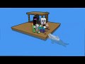 RAFT SURVIVAL Minecraft Animation