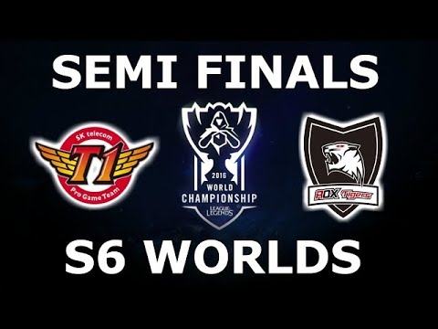 Những trận đấu hay nhất lịch sử CKTG LMHT: Bán kết 1 CKTG 2016-Rox Tiger vs SKT T1 (Full Match)