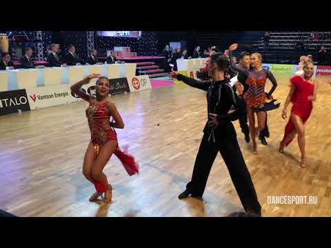 Roman Sidorov - Anastasia Grishina RUS | Jive | 1/4 FOC Junior II Latin 2018