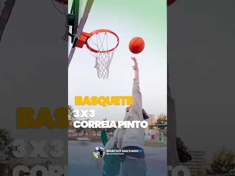 Modalidade olímpica: quadra de basquete 3x3 em Correia Pinto!👏⛹️‍♂️ | Marcius Machado