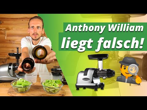 Anthony William empfiehlt für Selleriesaft Omega 8228 - Byzoo Rhino ist besser