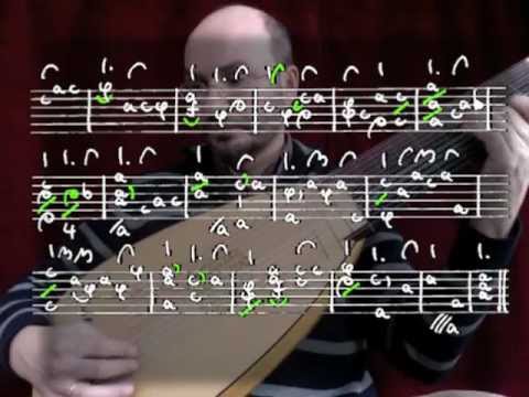 Gaultier: Courante (Baroque Lute)