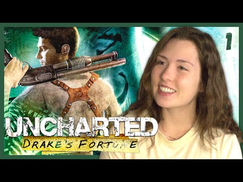 My First Uncharted Game!💎 Uncharted : Drake's Fortune Full Game 💎 Part 1