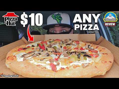 Pizza Hut® $10 Any Pizza Deal! 💰🍕 | Better Deal Than Domino's®? | theendorsement