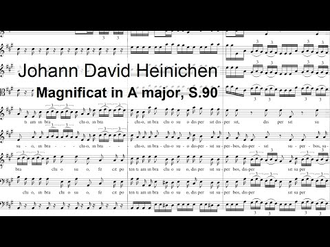 Johann David Heinichen - Magnificat in A major, S.90