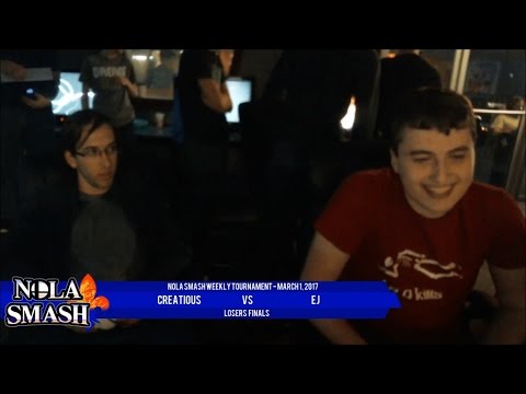 NOLA Smash Weekly 3/1: Losers Finals - Creatious vs EJ