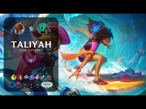 Taliyah Support vs Thresh - EUW Master Patch 12.23