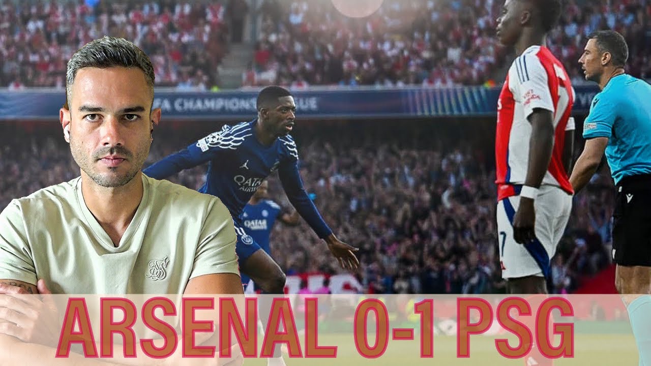 PSG controla um Arsenal de pólvora molhada